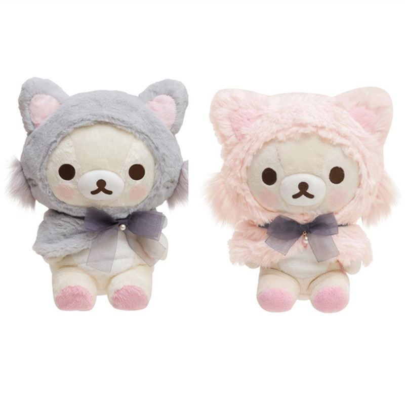 Santa Hat Plush - Rilakkuma Korilakkuma Bear Wear Cat Hat