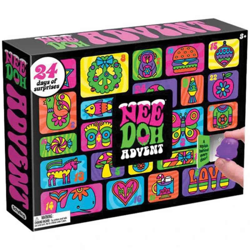 2026 NeeDoh Blind Box Advent C - огляд і ціна Advent Calendar Gift