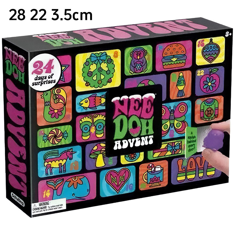 2026 NeeDoh Blind Box Advent C - огляд і ціна Advent Calendar Gift