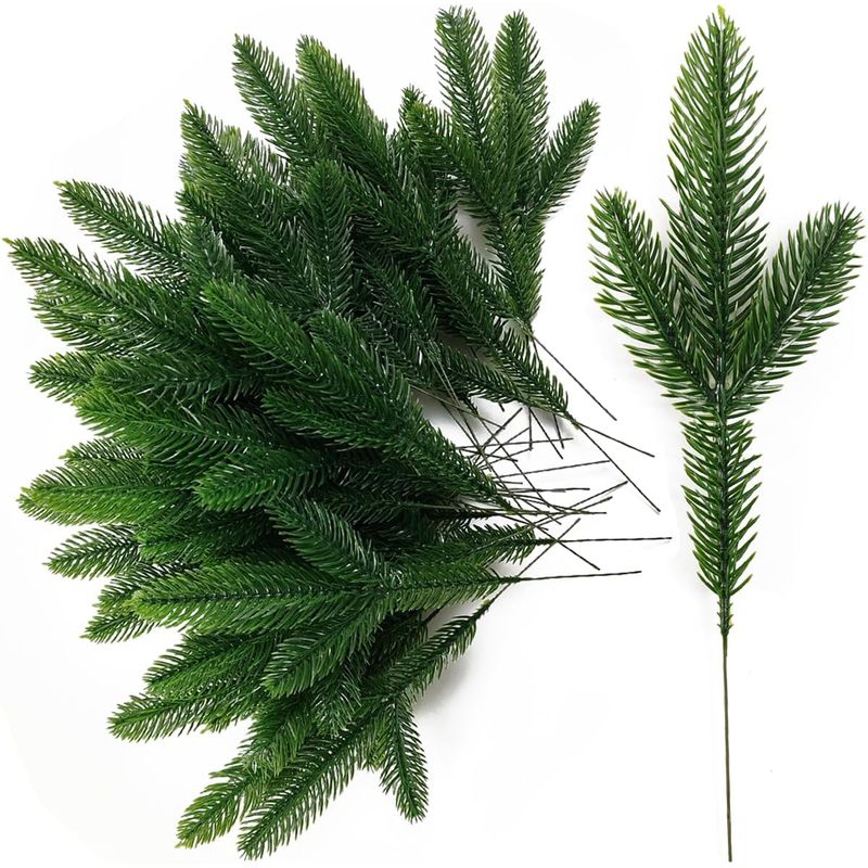 Artificial Pine Branches, Fake - огляд і ціна Christmas Tree Artificial