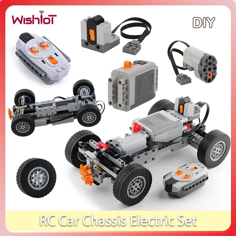 4WD RC Car Chassis Electric Se - огляд і ціна Lego Set Technic