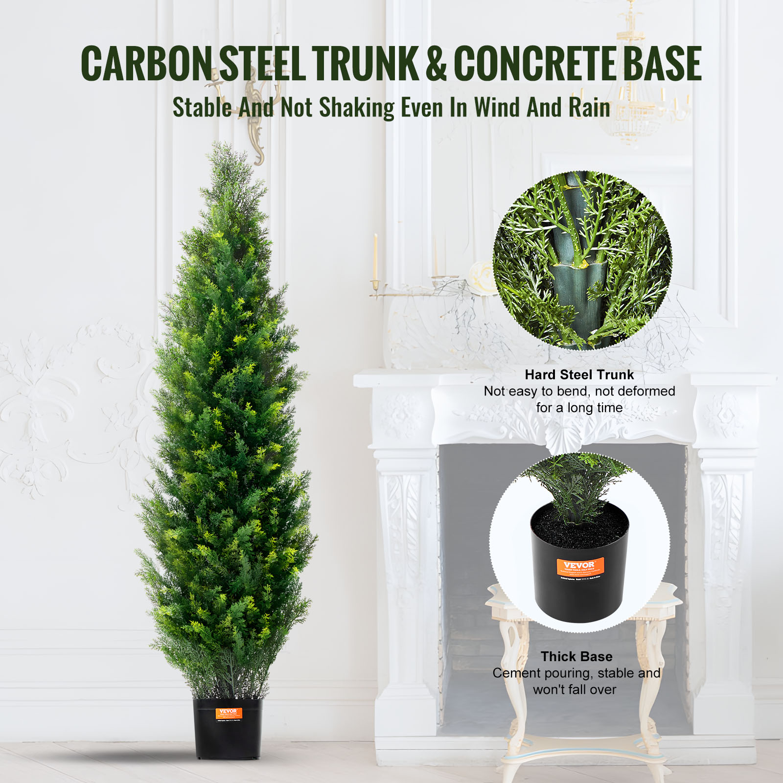 SucceBuy Artificial Cedar Topi - огляд і ціна Christmas Tree Artificial