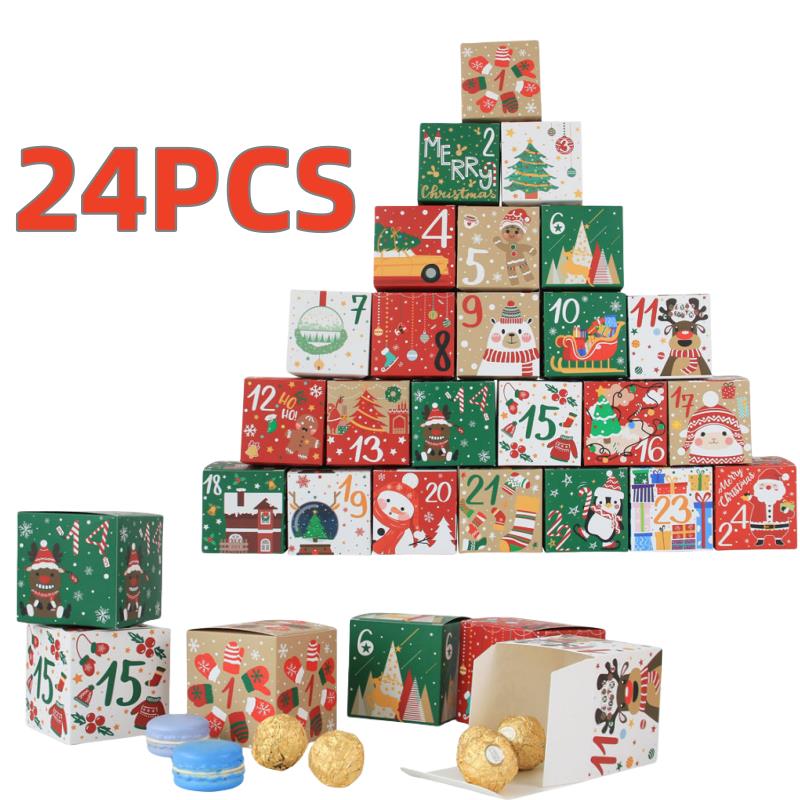 24 pcs/set Christmas Advent Ca - огляд і ціна Advent Calendar Gift