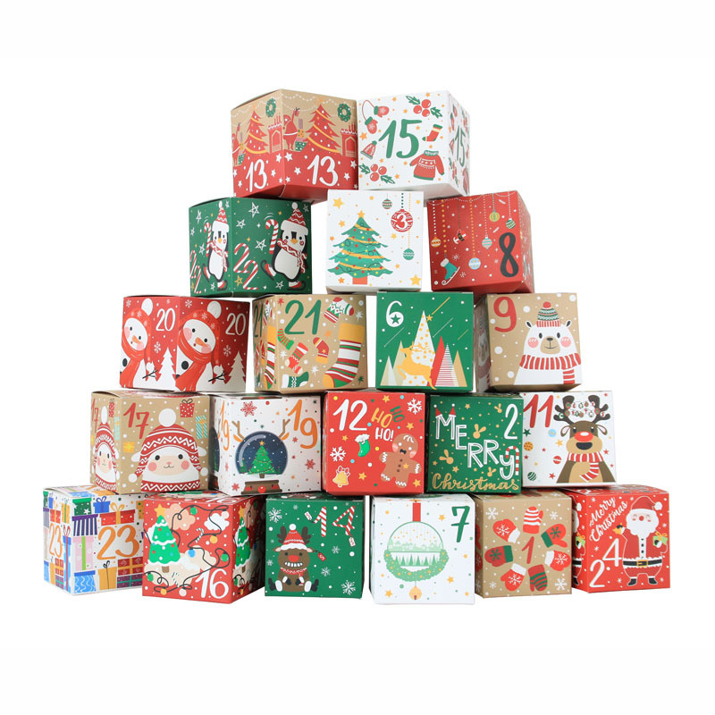 24 pcs/set Christmas Advent Ca - огляд і ціна Advent Calendar Gift