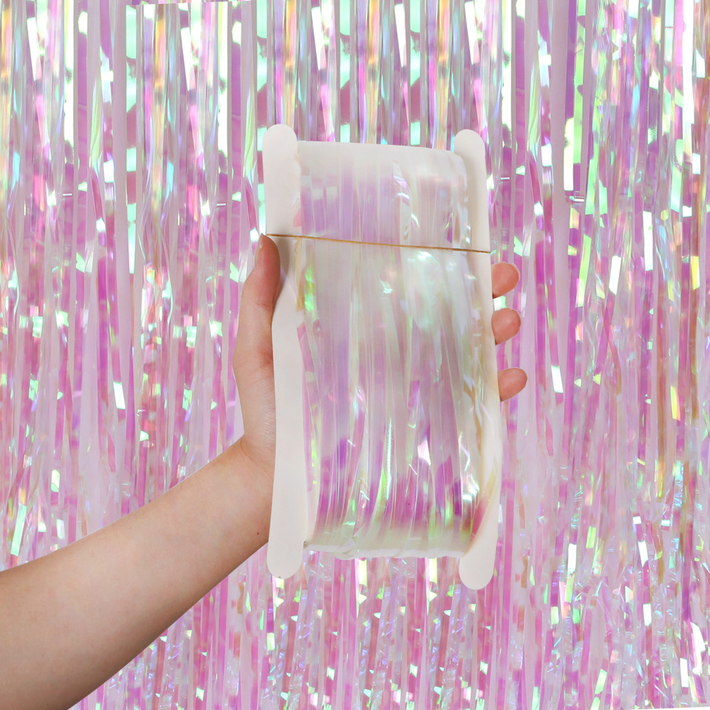 2M 3M Party Backdrop Curtains  - огляд і ціна Tinsel Garland Decoration