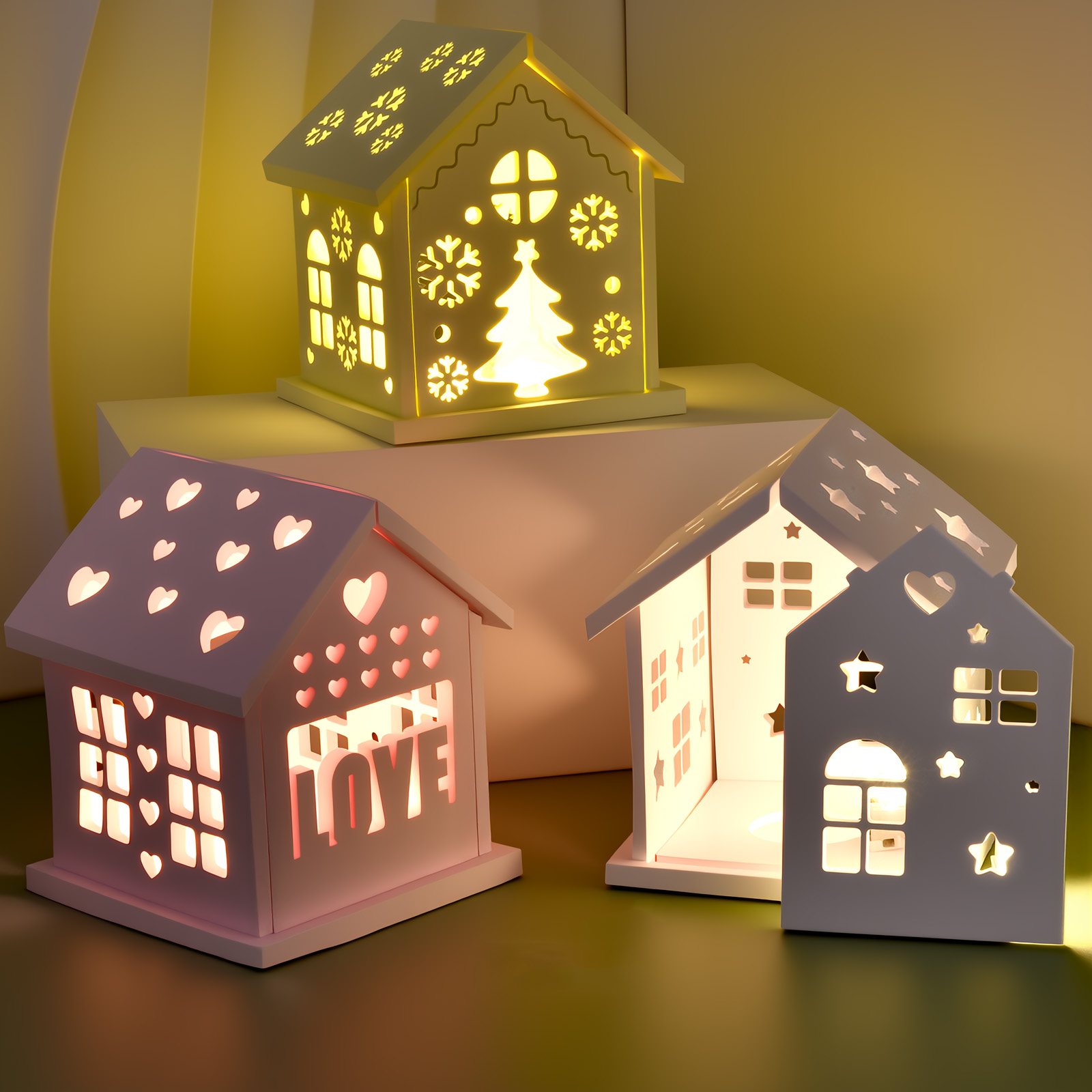 3D House Silicone Mold DIY Chr - огляд і ціна Holiday Candle Set