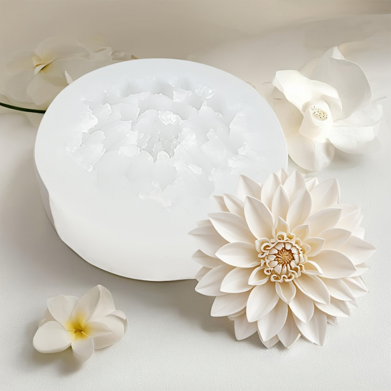 Lotus Flower Silicone Mold，For - огляд і ціна Holiday Candle Set
