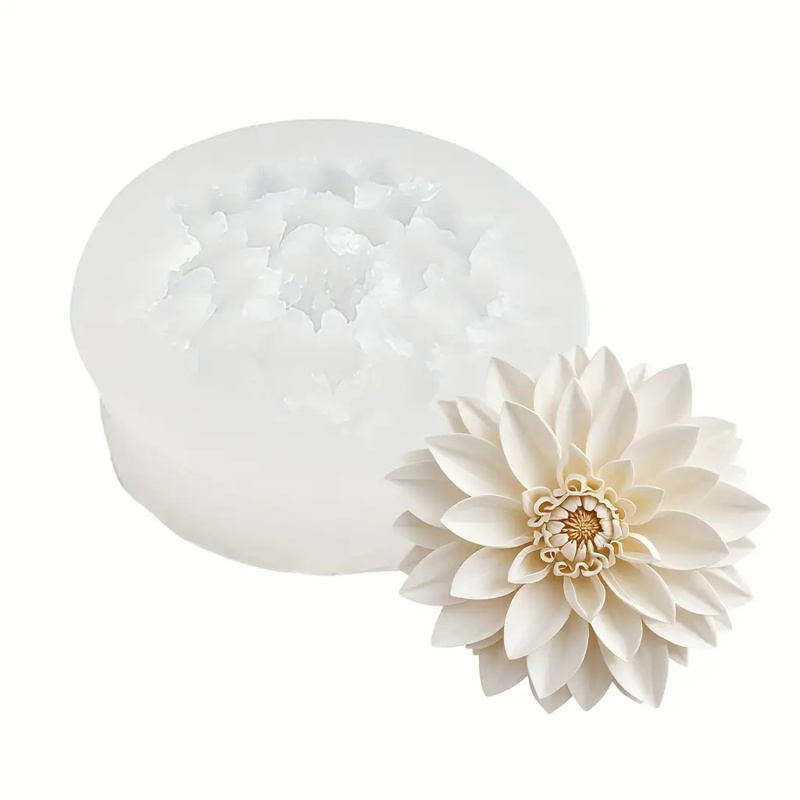 Lotus Flower Silicone Mold，For - огляд і ціна Holiday Candle Set