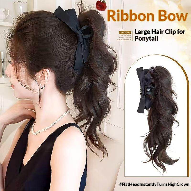 14inch Bow Tie Claw Ponytail W - огляд і ціна Ribbon Bow Gift