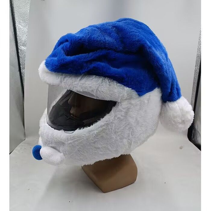Santa Claus Helmet Cover Plush - огляд і ціна Santa Hat Plush