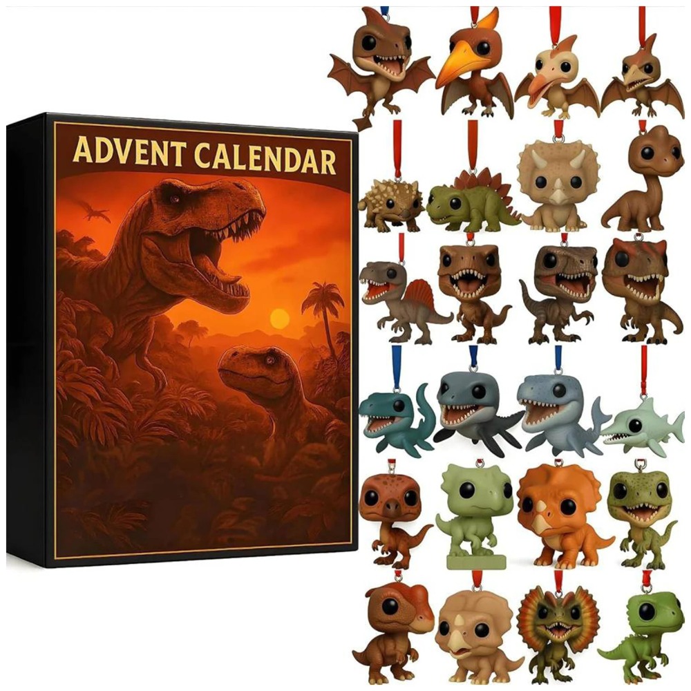 Dinosaur Park Christmas Countd - огляд і ціна Advent Calendar Gift