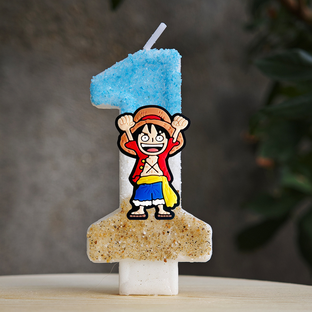 One Piece Luffy Figure Birthda - огляд і ціна Holiday Candle Set