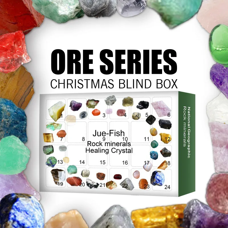 Stone Rock Mineral Collection  - огляд і ціна Advent Calendar Gift