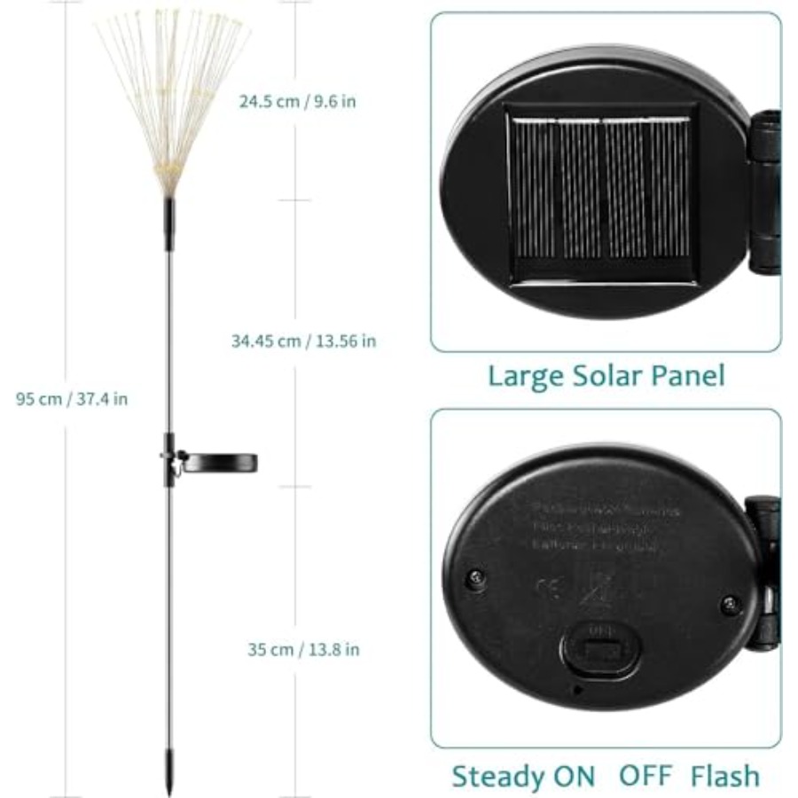 Solar Firework Lights, Lightin - огляд і ціна Christmas Lights Outdoor