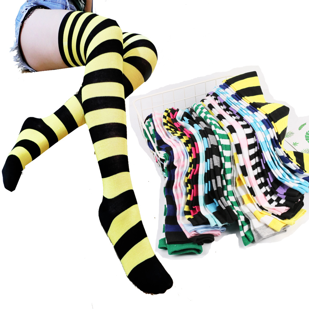 Wide Striped Stockings Women O - огляд і ціна Christmas Stocking Hanging